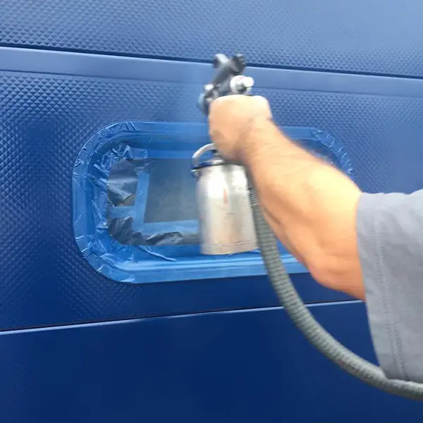 central mobility spray painting rejuvanation
